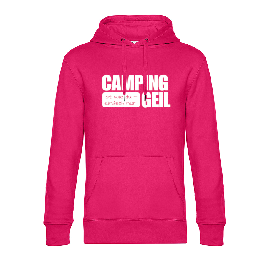 Camping ist wie Du  - Unser Hoodie für Camper ist die ideale Camping Kleidung. Unsere Hoodies eignen sich für Wohnmobil, Wohnwagen oder Dauercamper. Ideal auch als Geschenk für Camper.
