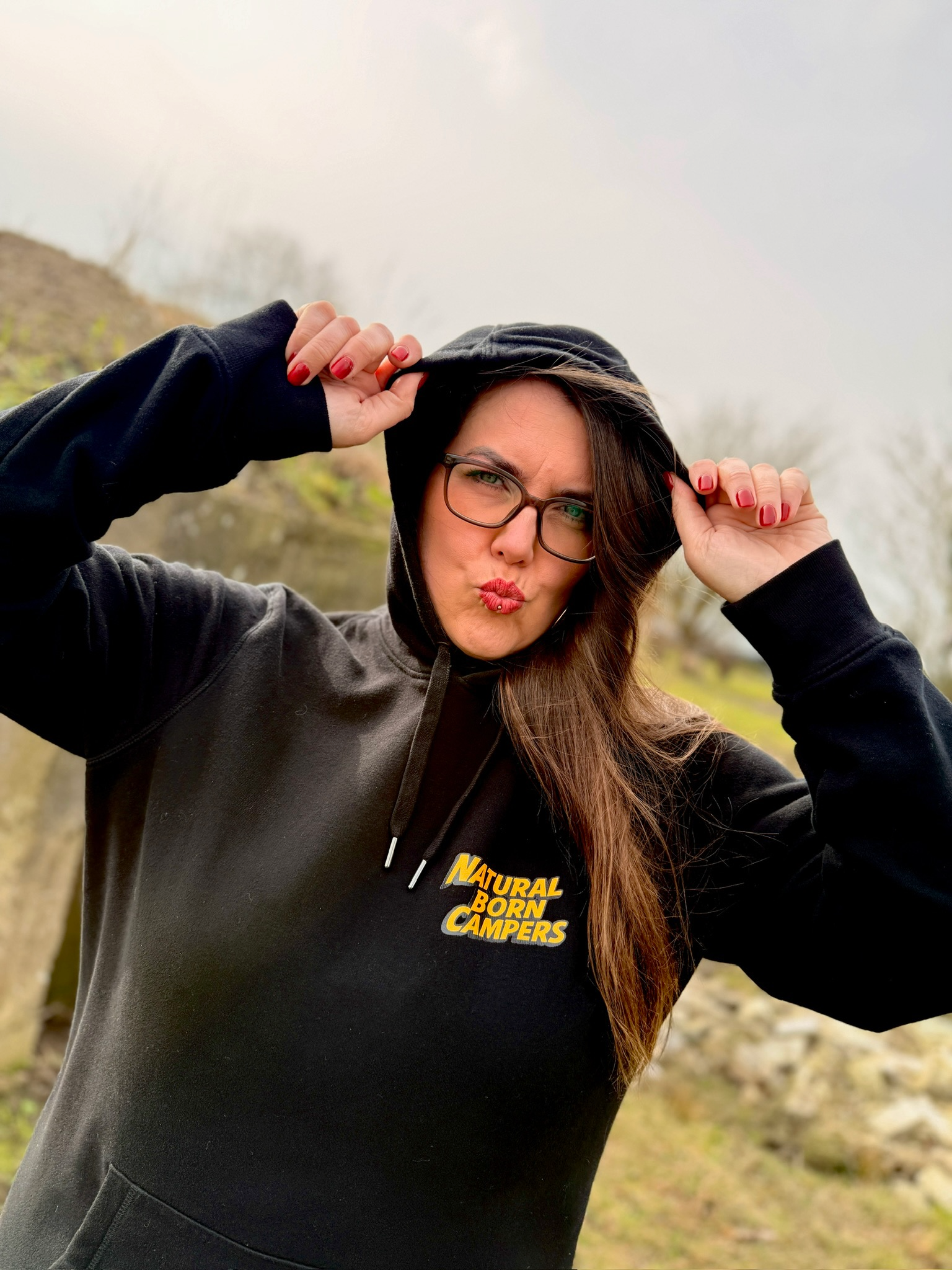 NATURAL BORN CAMPERS - Fanhoodie (Unisex)