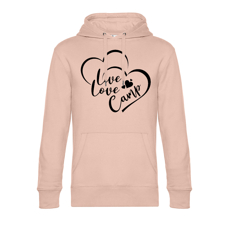 cool-camping-live-life-geschenkidee-fuer-camper-pulli-fuer-campen-soft-rose Live Love Camp - Cool Camping Hoodie (Unisex)