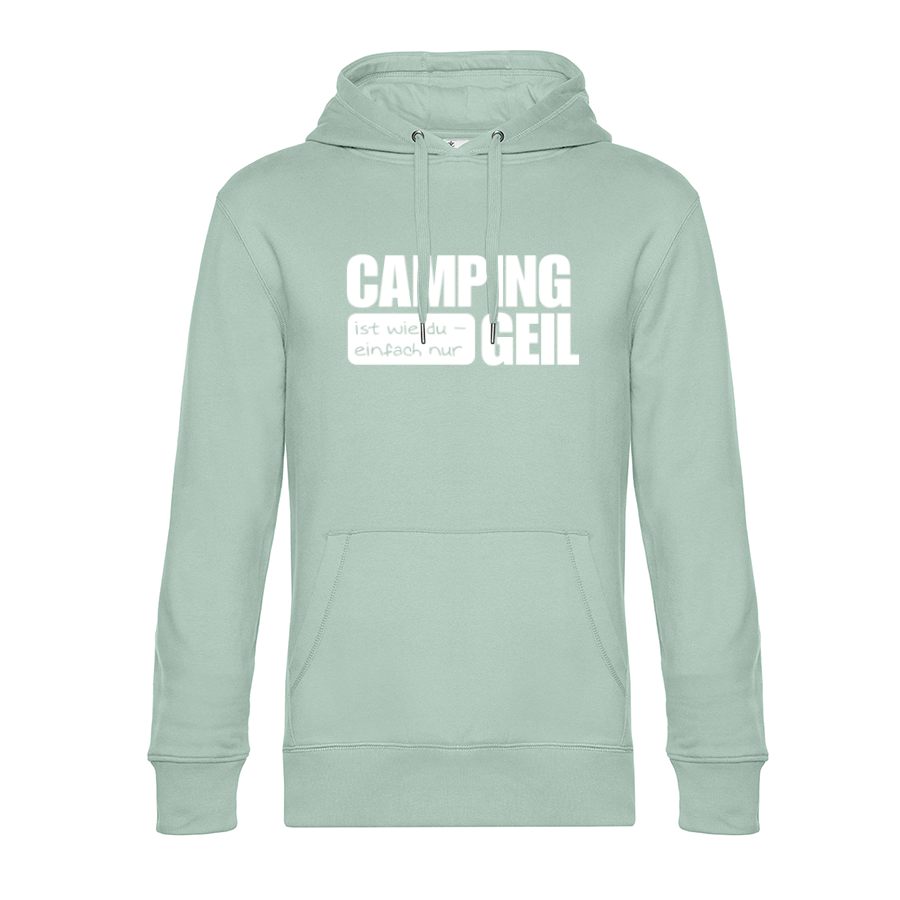 Camping ist wie Du  - Unser Hoodie für Camper ist die ideale Camping Kleidung. Unsere Hoodies eignen sich für Wohnmobil, Wohnwagen oder Dauercamper. Ideal auch als Geschenk für Camper.
