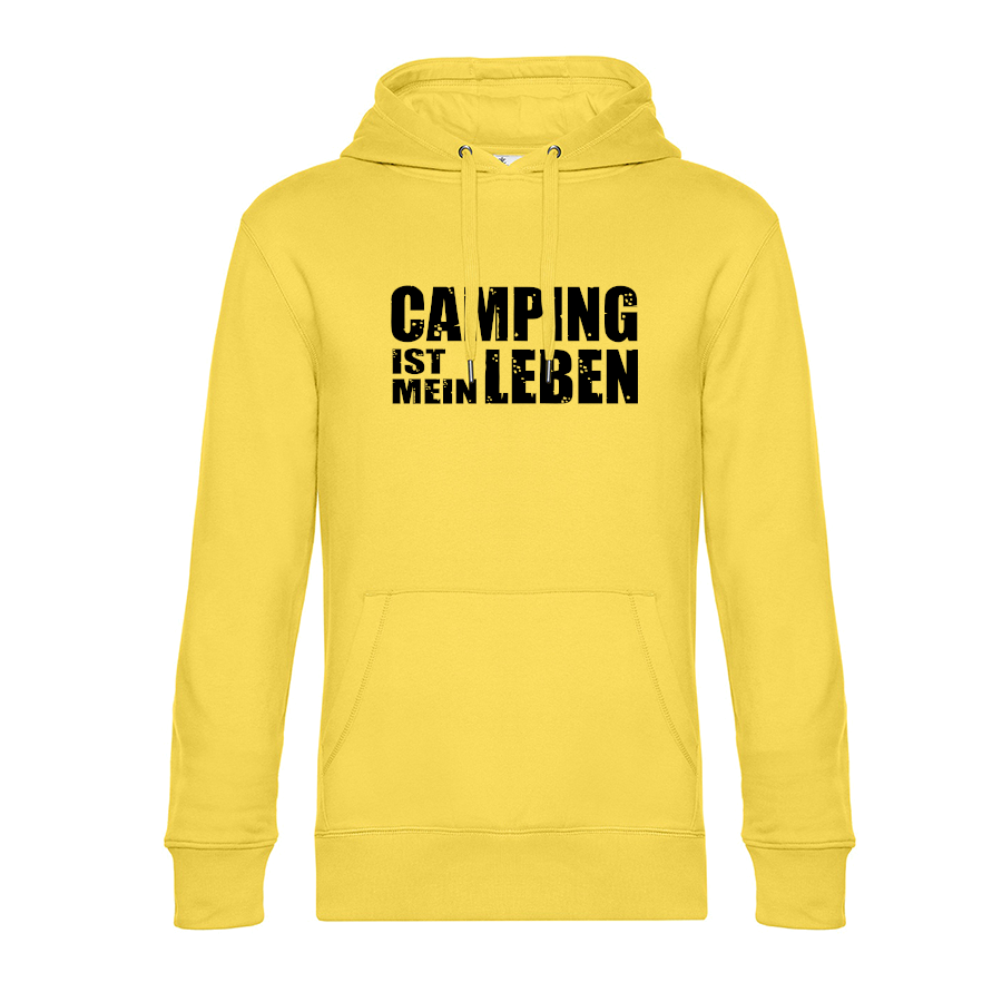 camper-bekleidung-hoodie-fuer-wohnwagen-camping-ist-mein-leben-yellow-fizz-black Camping ist mein Leben - Unser Hoodie für Camper ist die ideale Camping Kleidung. Unsere Hoodies eignen sich für Wohnmobil, Wohnwagen oder Dauercamper. Ideal auch als Geschenk für Camper.
