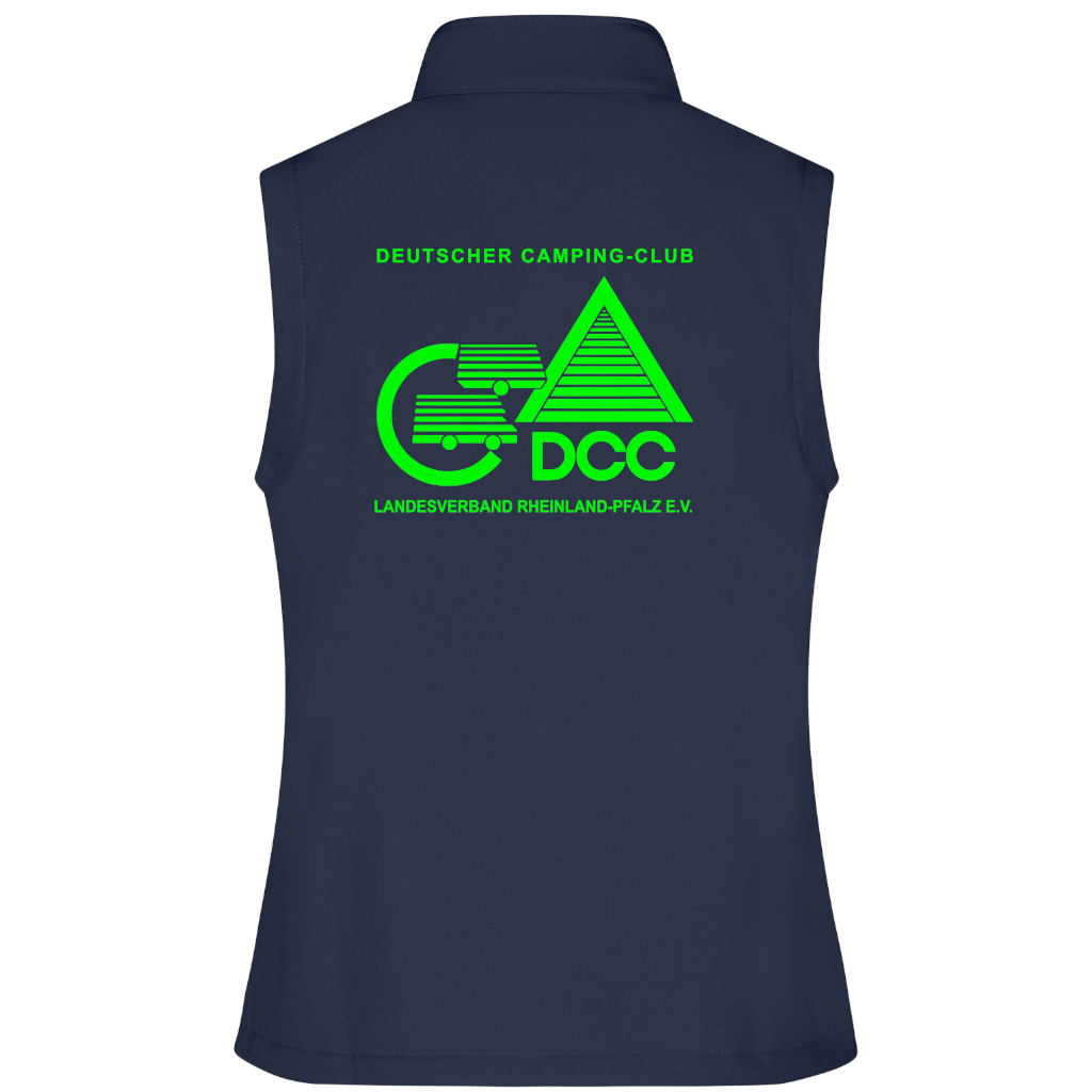 DCC-Softshell-Westen-LV-Rheinland-Pfalz-Damen DCC - Softshell Westen (Damen) - Landesverband Rheinland-Pfalz e.V.