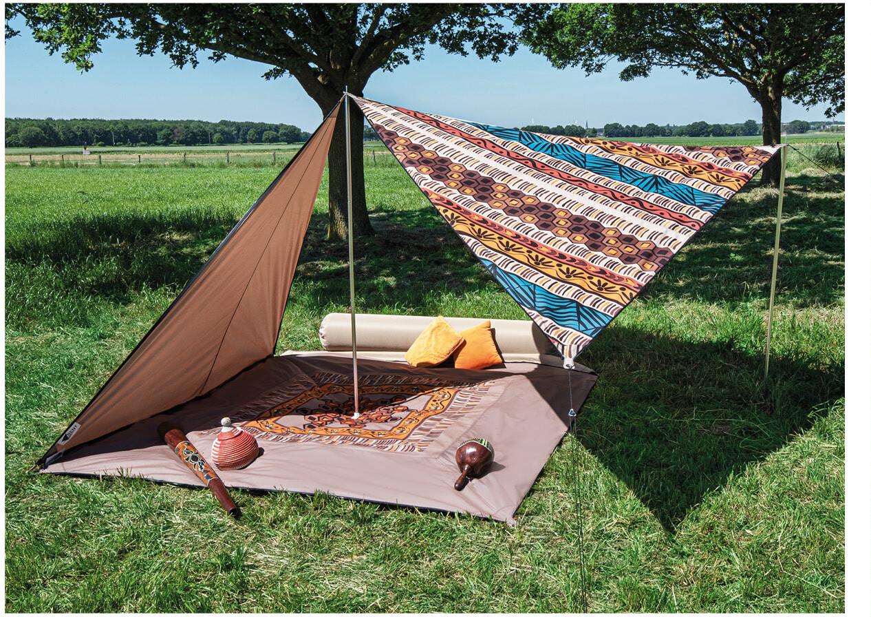 Bent Teppich „Zip-Carpet Afrika“ – Flexibler Outdoor-Teppich für Camper