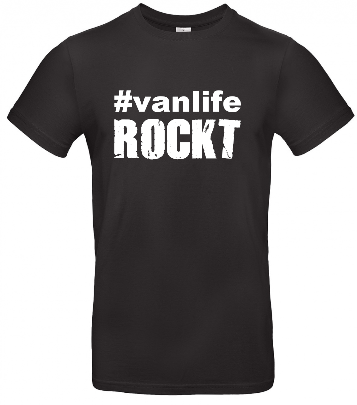 Vanlife Rockt Camping t-Shirt