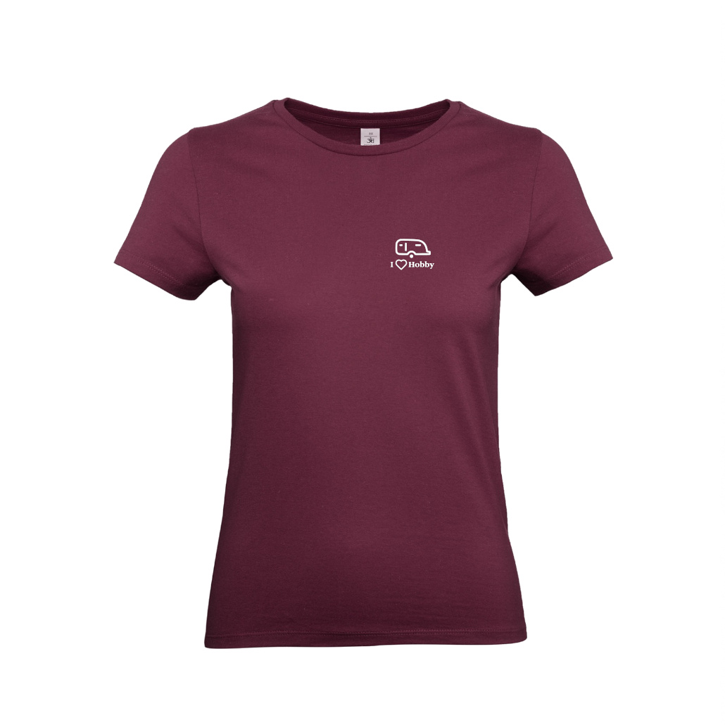 I Love Hobby Wohnwagen Brustlogo - Camping T-Shirt Unisex / 14