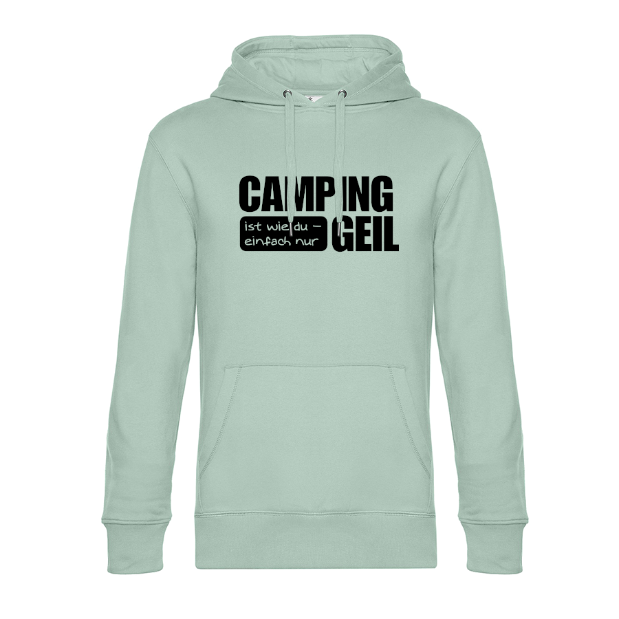Camping ist wie Du  - Unser Hoodie für Camper ist die ideale Camping Kleidung. Unsere Hoodies eignen sich für Wohnmobil, Wohnwagen oder Dauercamper. Ideal auch als Geschenk für Camper.