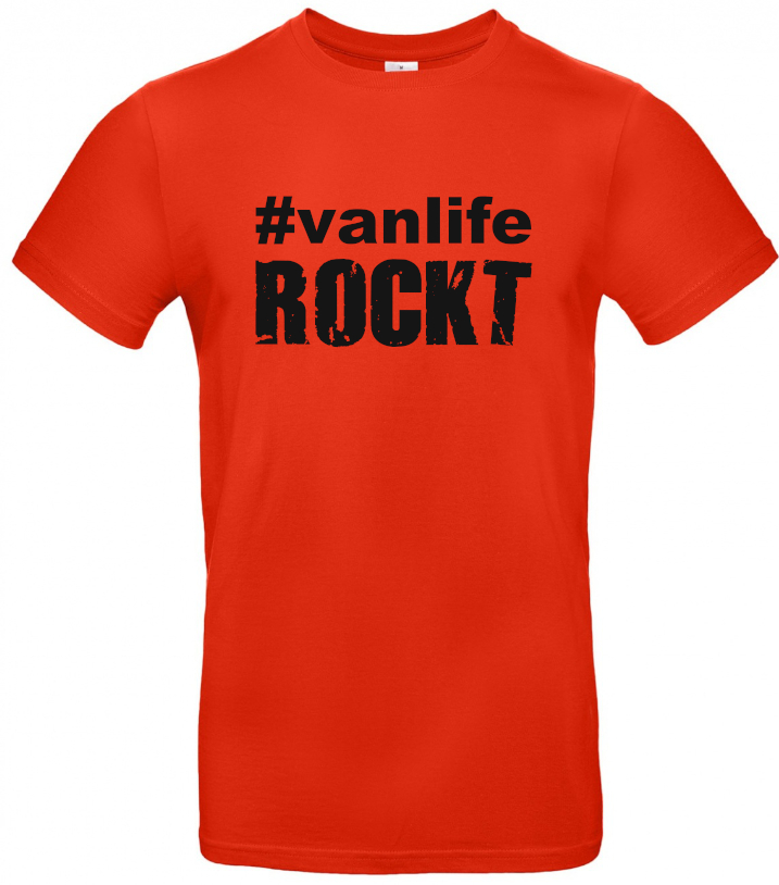 Vanlife Rockt Camping t-Shirt