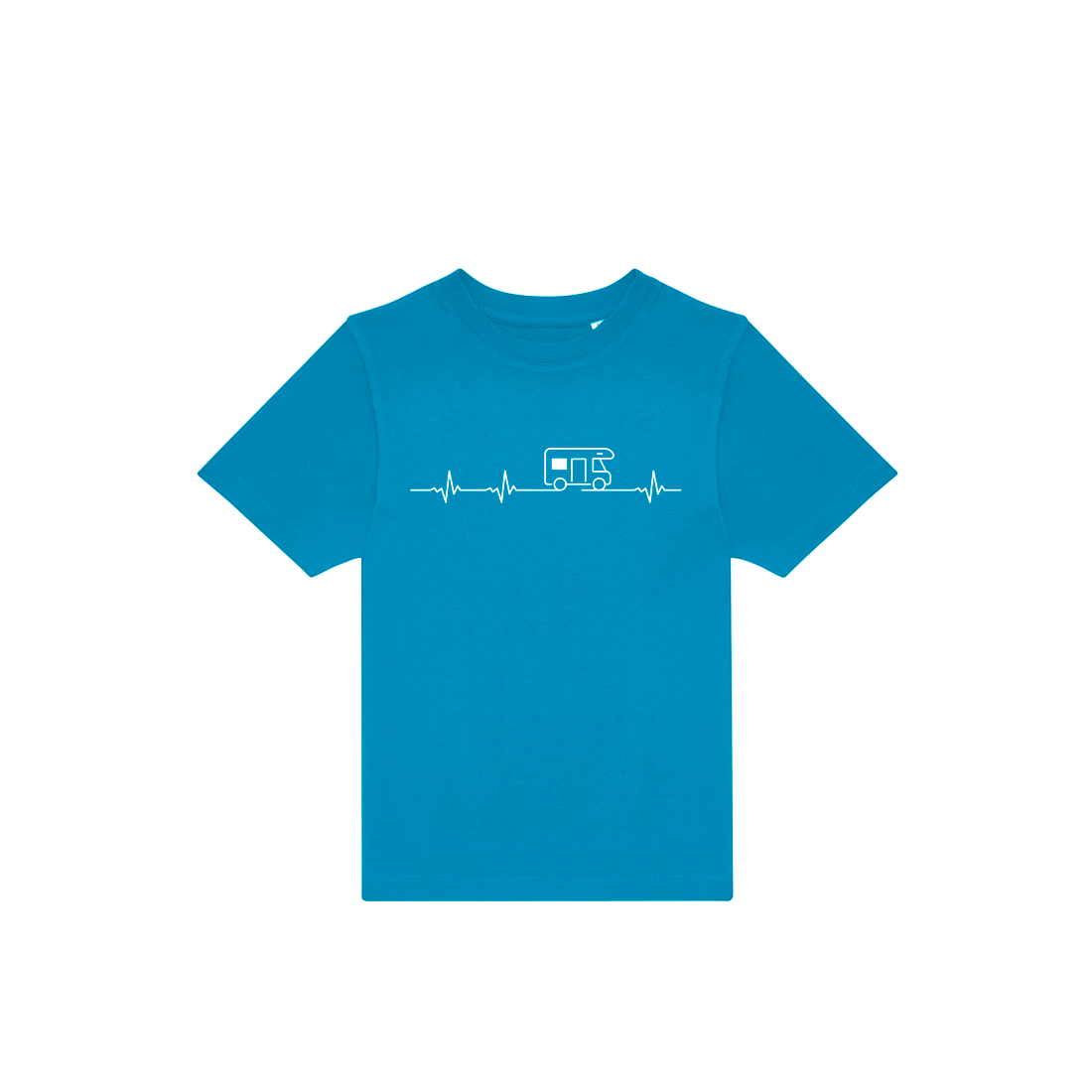 Herzschlag mit Berge - Unisex T-Shirt (B&C Inspire Plus m/w – 170g/m²)