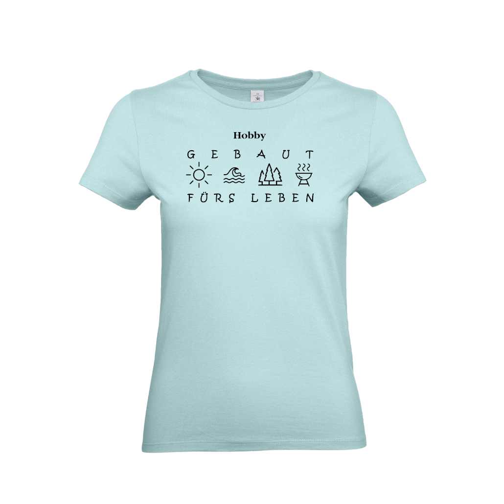 Hobby Gebaut fürs Leben- Camping T-Shirt Unisex / 7