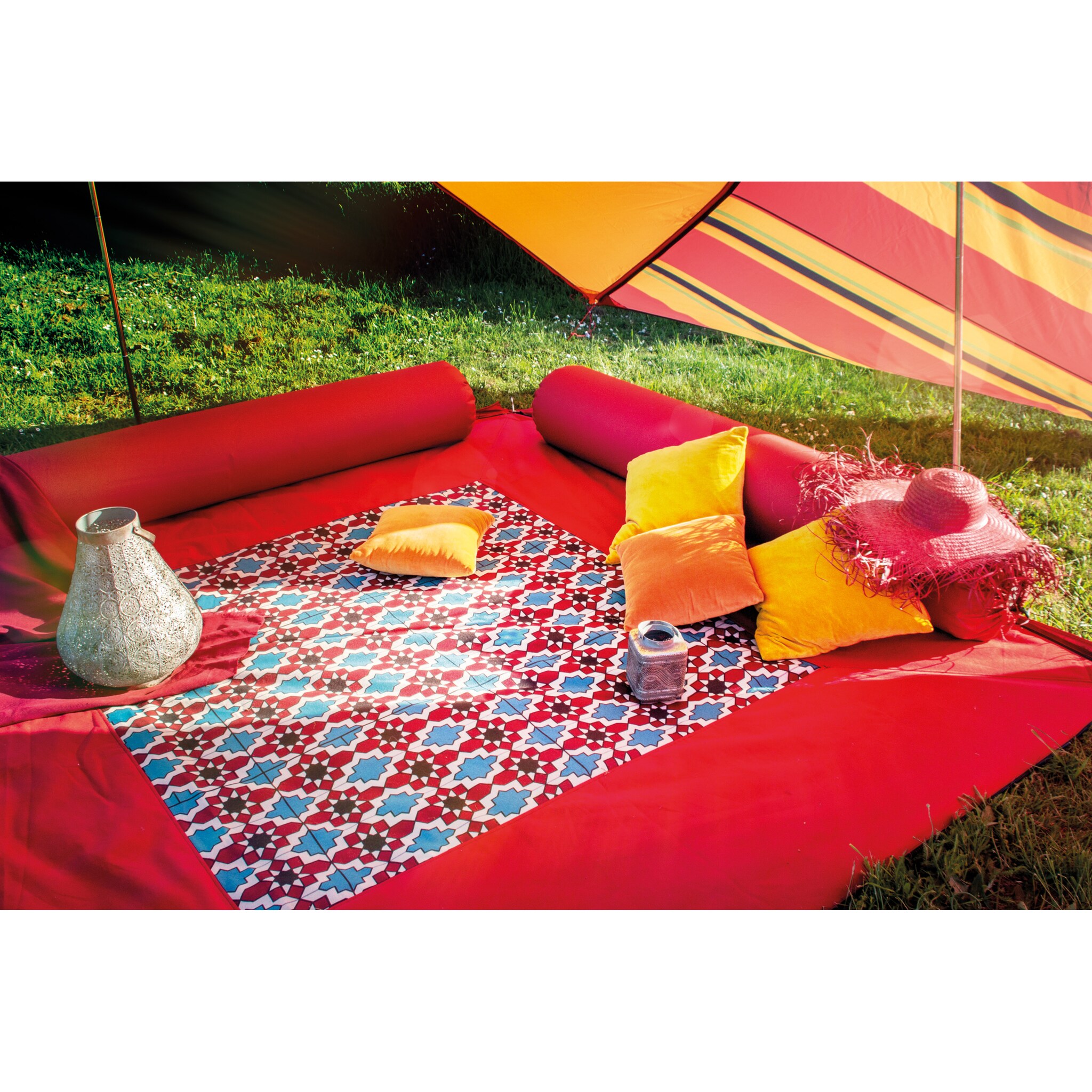 Bent Teppich „Zip-Carpet Orient“ – Der stilvolle Outdoor-Teppich für Camper & Vanlife