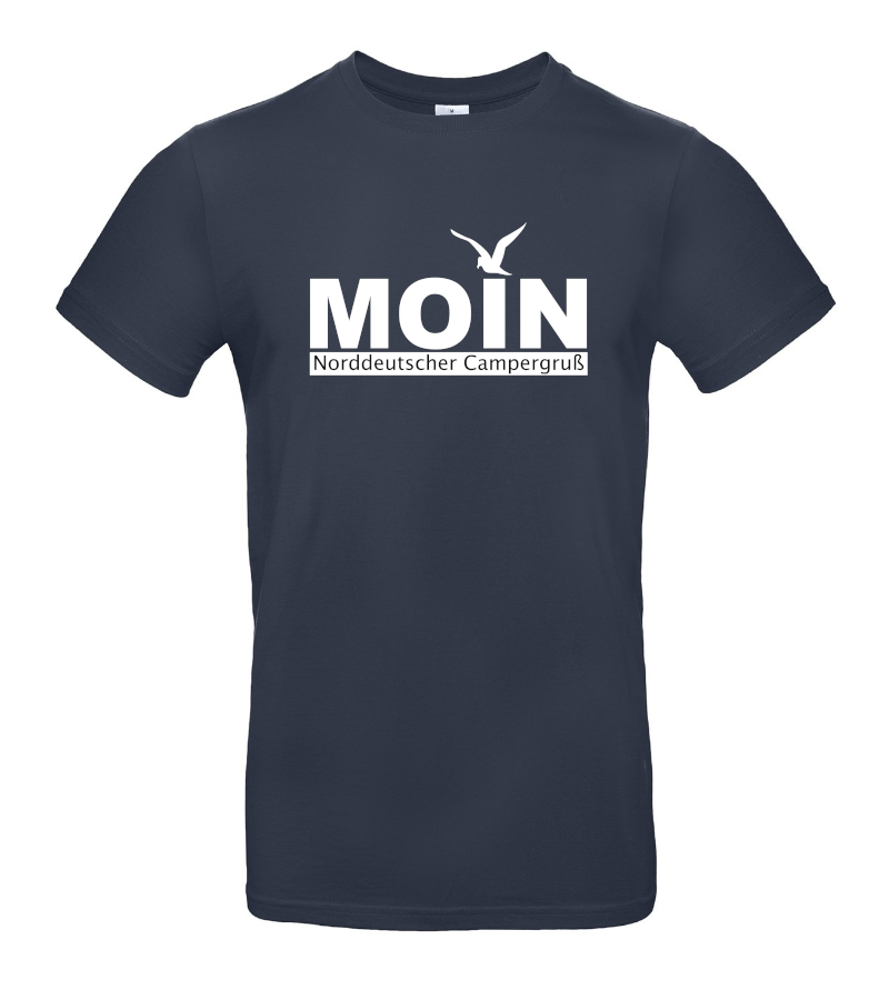MOIN - Norddeutscher Campergruß - Camping T-Shirt (Unisex)