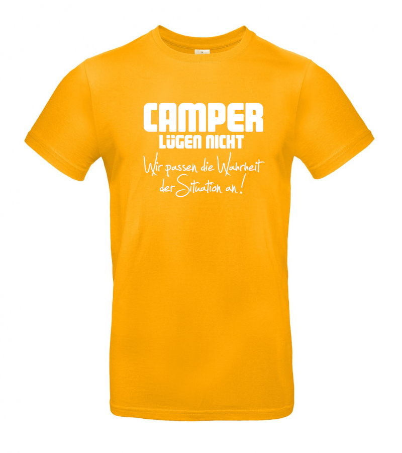 Camper lügen nicht - Camping T-Shirt (Unisex)