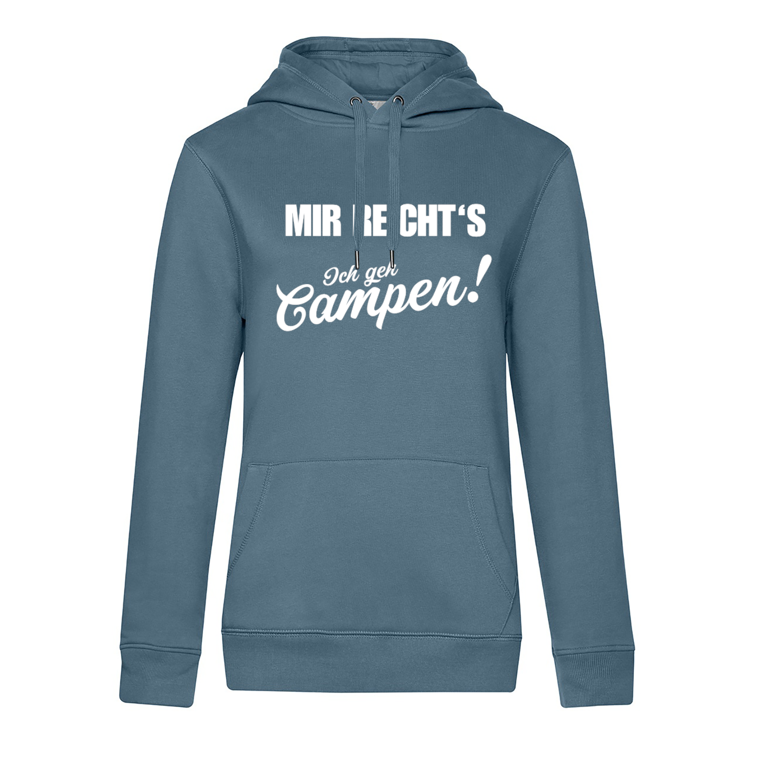 Mir reicht´s! Ich geh Campen!  - Camping Hoodie für Frauen - Unser Hoodie für Camper ist die ideale Camping Kleidung. Unsere Hoodies eignen sich für Wohnmobil, Wohnwagen oder Dauercamper. Ideal auch als Geschenk für Camper.