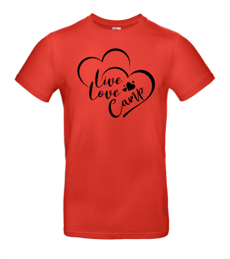 LIVE LOVE CAMP - Cool Camping T-Shirt (Unisex)
