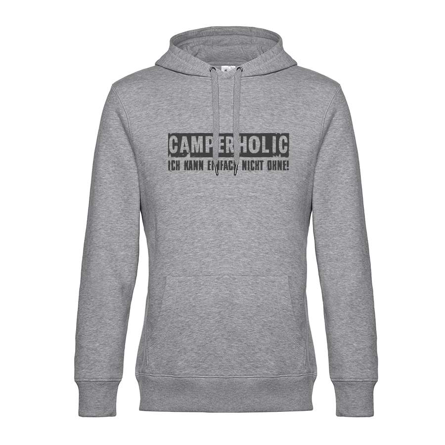 geschenkidee-fuer-camper-camperin-pulli-hoodie-fuer-campen-camping-camperholic-heather-gray-black Camperholic - Geschenkidee für Camper