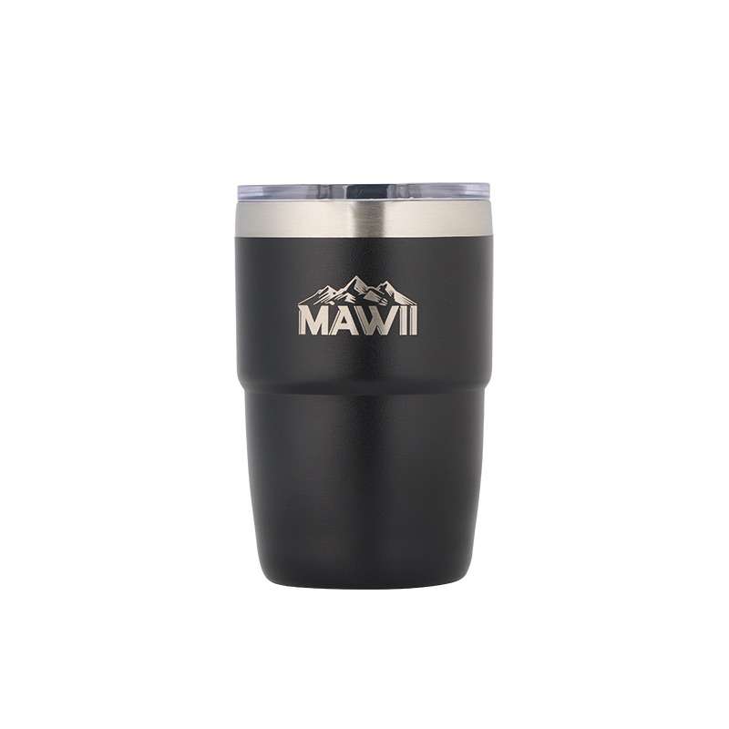 MAWII Edelstahl Isolierbecher stapelbar 240 ml