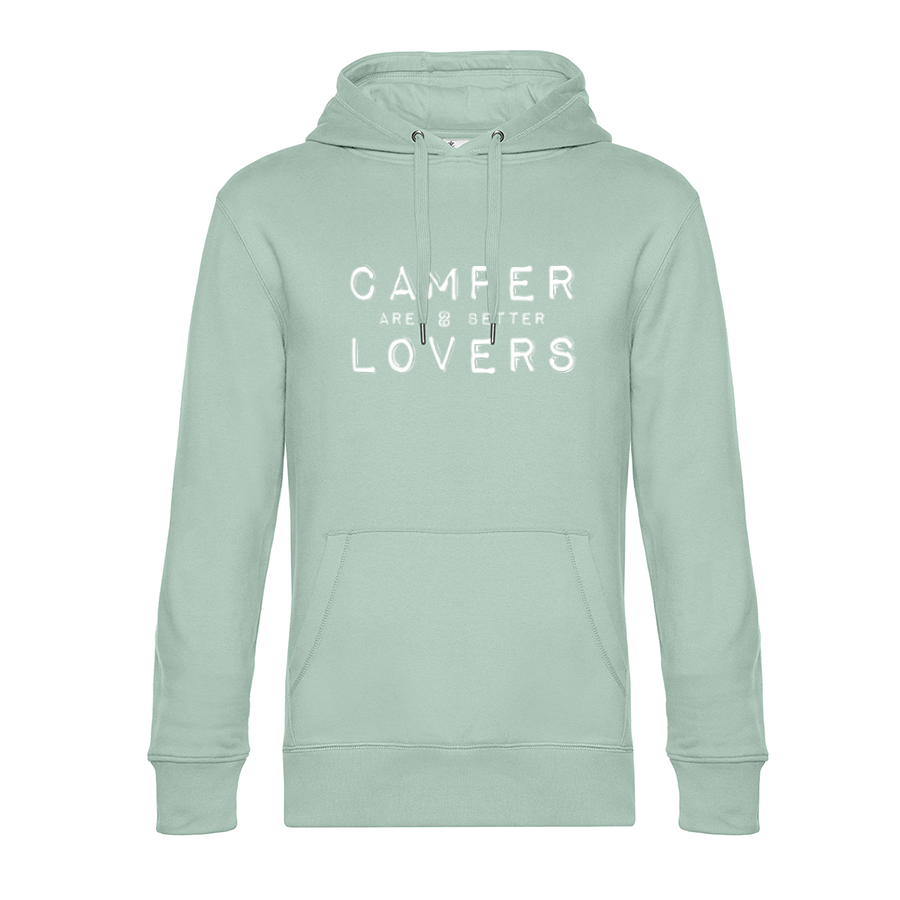 Camper are better Lovers - Unser Hoodie für Camper ist die ideale Camping Kleidung. Unsere Hoodies eignen sich für Wohnmobil, Wohnwagen oder Dauercamper. Ideal auch als Geschenk für Camper.