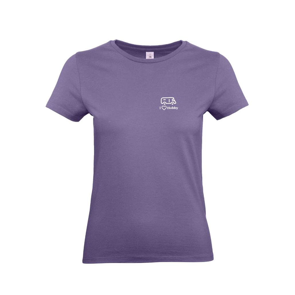 I Love Hobby Wohnmobile Brustlogo - Camping T-Shirt Unisex/ 15