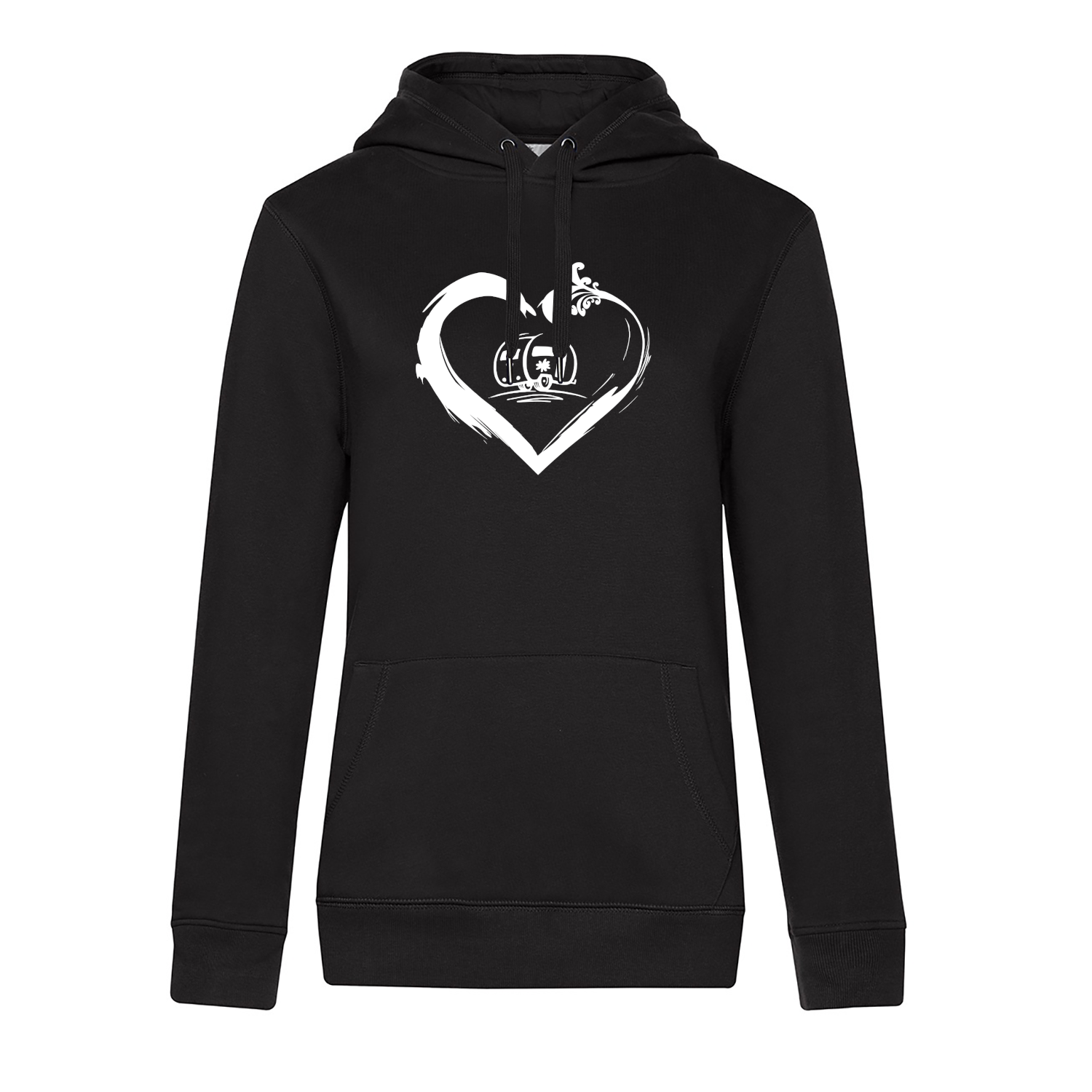 Wohnwagen mit Herz - Camping Hoodie für Frauen - Unser Hoodie für Camper ist die ideale Camping Kleidung. Unsere Hoodies eignen sich für Wohnmobil, Wohnwagen oder Dauercamper. Ideal auch als Geschenk für Camper.