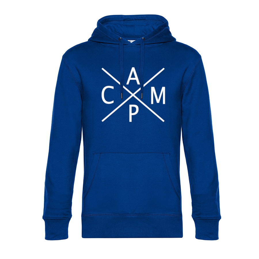 CAMP - Unser Hoodie für Camper ist die ideale Camping Kleidung. Unsere Hoodies eignen sich für Wohnmobil, Wohnwagen oder Dauercamper. Ideal auch als Geschenk für Camper.