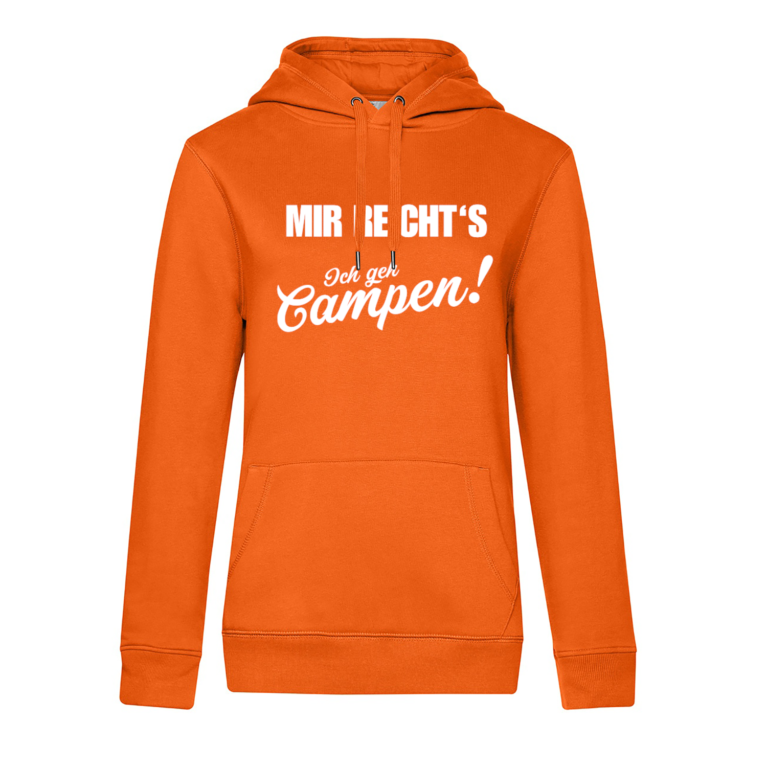 Mir reicht´s! Ich geh Campen!  - Camping Hoodie für Frauen - Unser Hoodie für Camper ist die ideale Camping Kleidung. Unsere Hoodies eignen sich für Wohnmobil, Wohnwagen oder Dauercamper. Ideal auch als Geschenk für Camper.