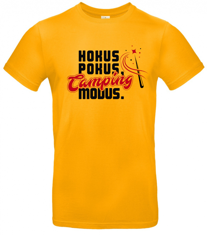 Hokus Pokus Camping Modus: Lustige T-Shirts für Camping-Fans | Cool Camper