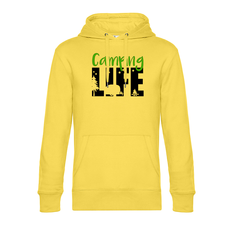 cool-camping-lifegeschenkidee-fuer-camper-pulli-fuer-campen-yellow-fizz CAMPING LIFE - Cool Camping Hoodie (Unisex)