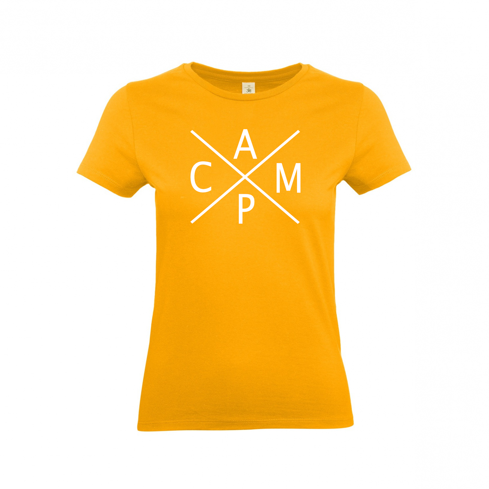 Damen-Camp-Kleidung-T-Shirts-fuer-Camper-camp-Apricot