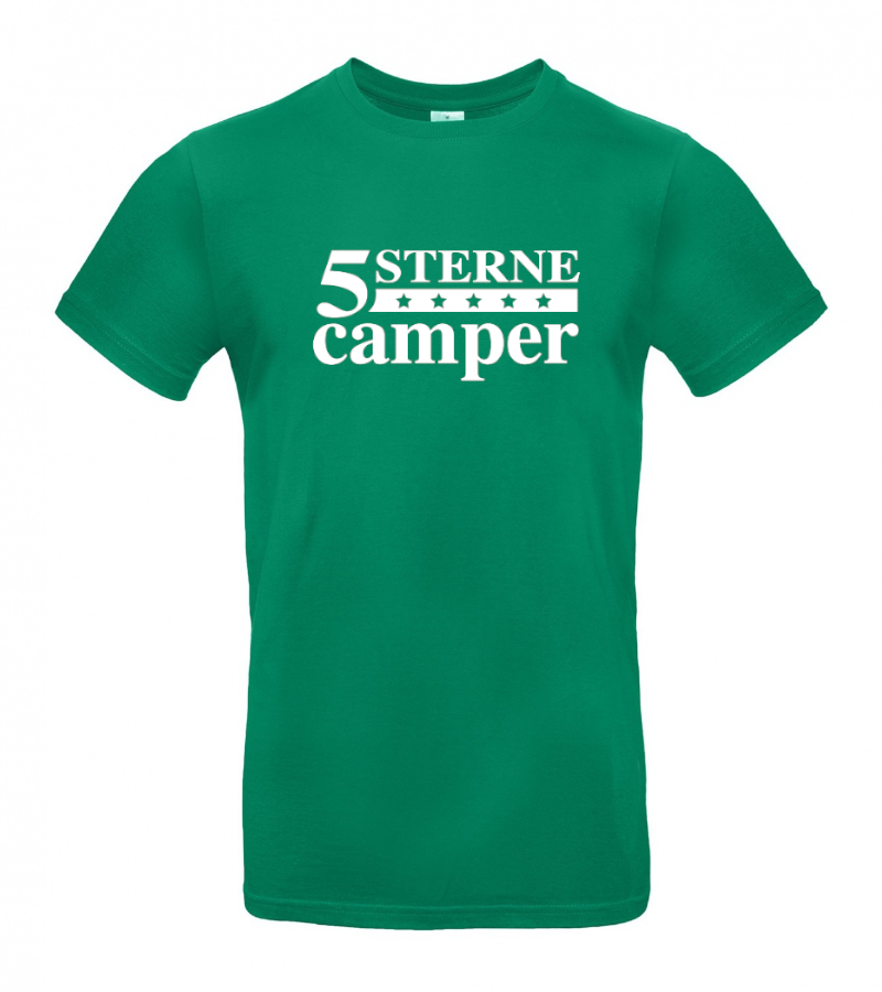 5 Sterne Camper - Camping T-Shirt (Unisex)