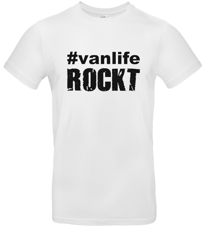 Vanlife Rockt Camping t-Shirt