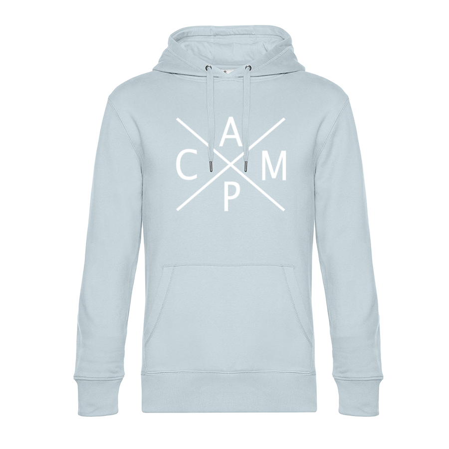 CAMP - Unser Hoodie für Camper ist die ideale Camping Kleidung. Unsere Hoodies eignen sich für Wohnmobil, Wohnwagen oder Dauercamper. Ideal auch als Geschenk für Camper.