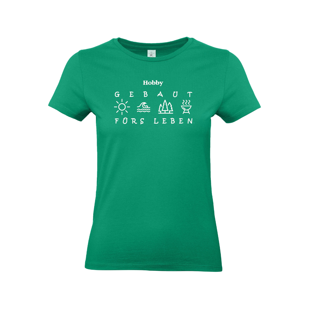 LIVE LOVE CAMP - Camping T-Shirt für Frauen