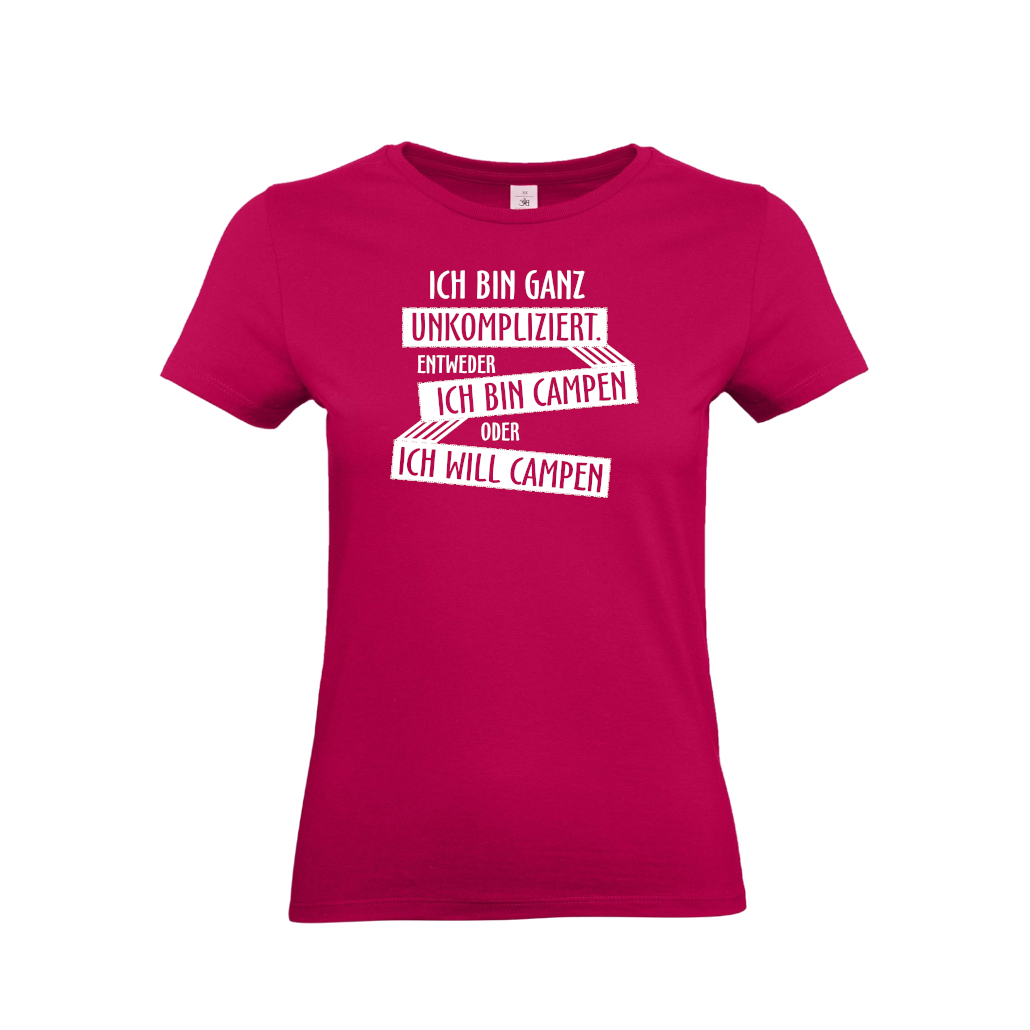 ich-will-oder-bin-campen-damen-t-shirt-fire-red