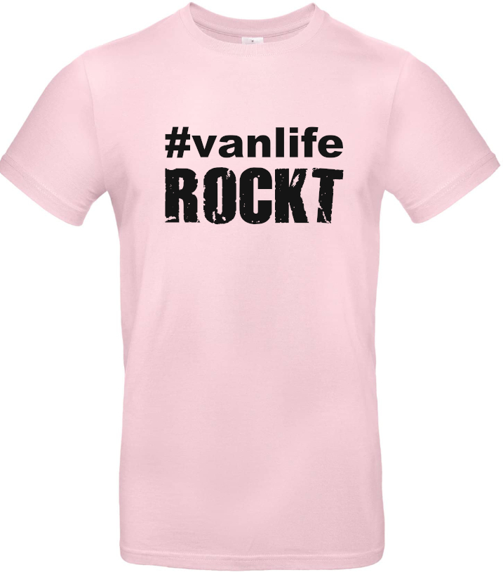 Vanlife Rockt Camping t-Shirt