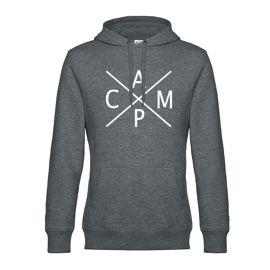 CAMP - Unser Hoodie für Camper ist die ideale Camping Kleidung. Unsere Hoodies eignen sich für Wohnmobil, Wohnwagen oder Dauercamper. Ideal auch als Geschenk für Camper.