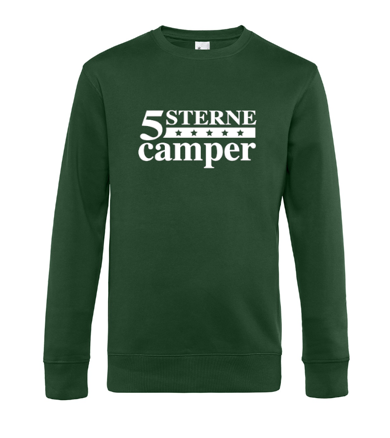 5 Sterne Camper - Camping Sweatshirt / Pullover (Unisex)