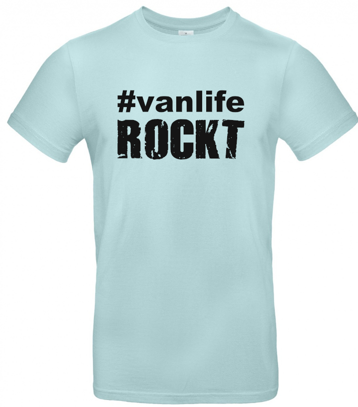 Vanlife Rockt Camping t-Shirt
