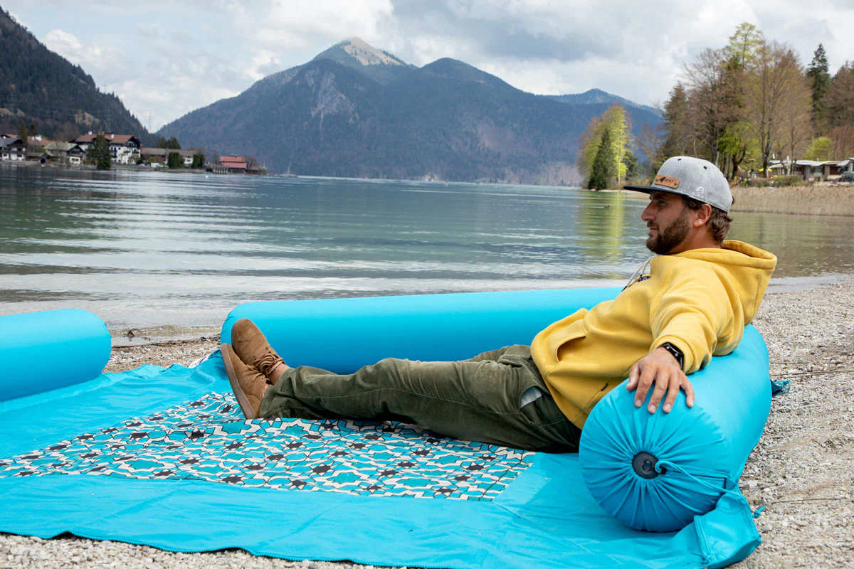 Bent Teppich „Zip-Carpet Karibik“ – Urlaubsfeeling für dein Vanlife