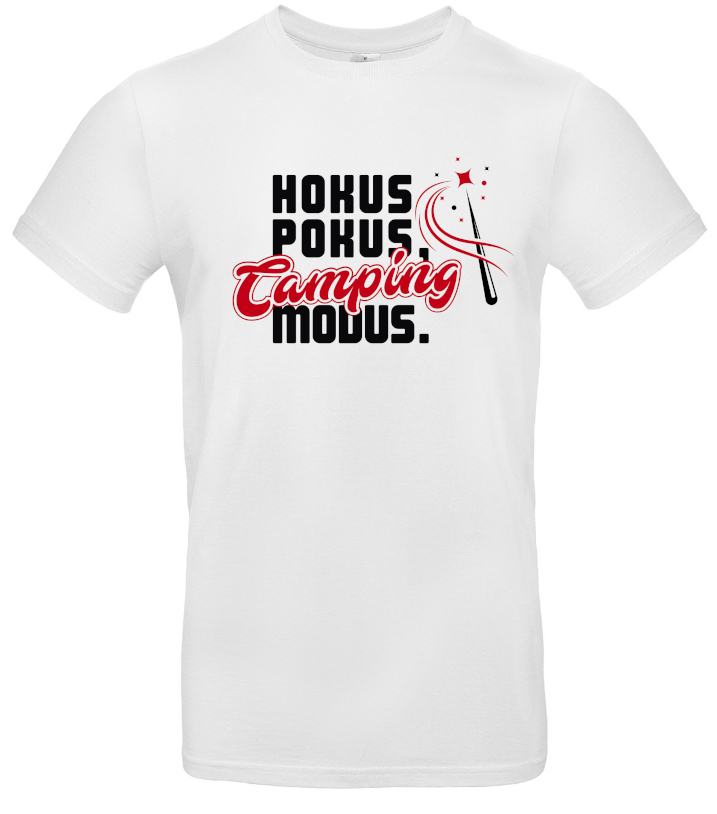 Hokus Pokus Camping Modus: Lustige T-Shirts für Camping-Fans | Cool Camper