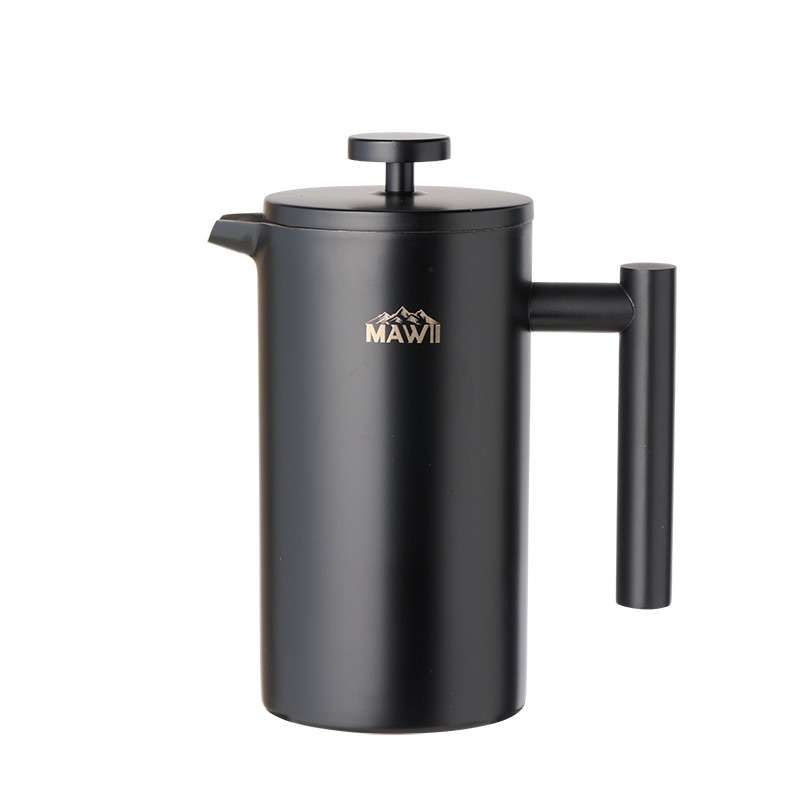 MAWII Edelstahl French Press 800 ml